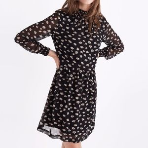 Madewell Mistlight Mockneck Dress Seattle Floral